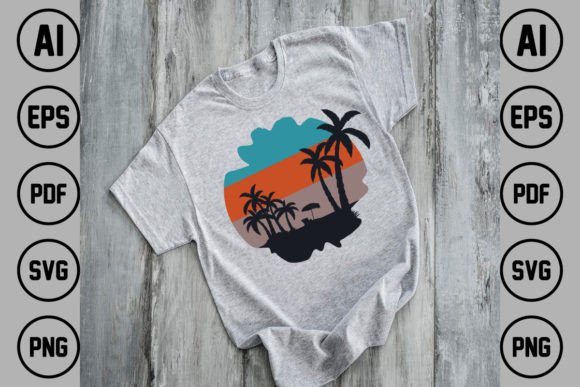 Download Beach Summer T Shirt Design Style Shirt - Beach summer t shirt design Collection