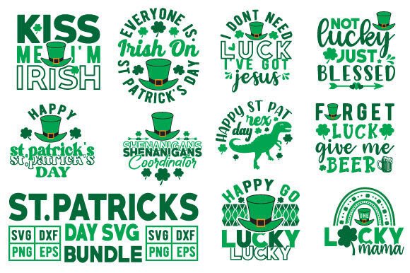 Download St.Patrick’s Svg Bundle, Lucky Svg - Lucky svg Collection
