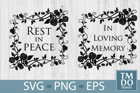 Download In Loving Memory Svg, Rest in Peace Svg - Peace svg Collection