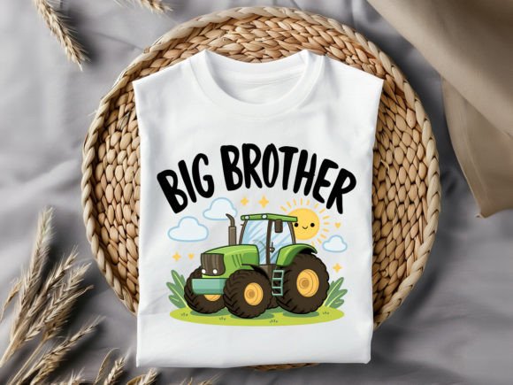 Download Big Brother Tractor T-Shirt Design - Brother Collection